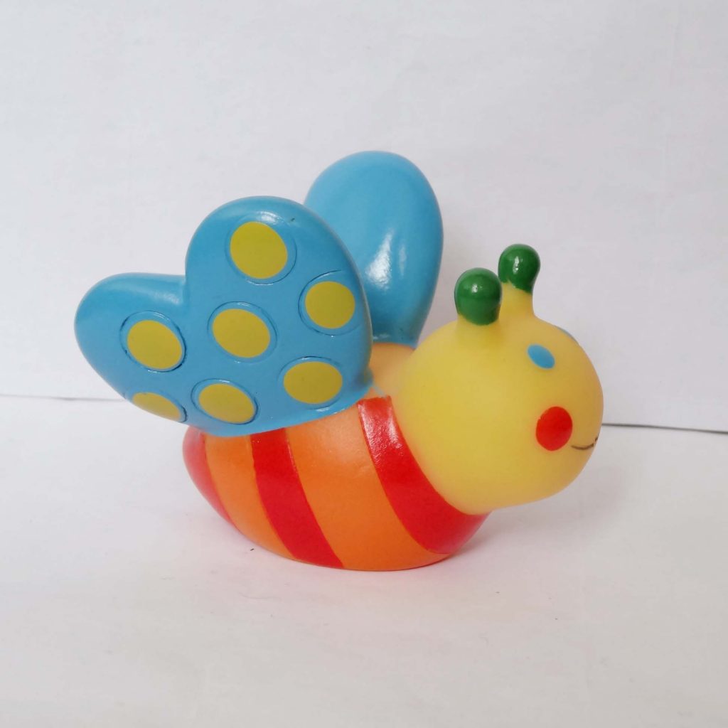 Colorful Plastic PVC Insect Character Bath Toy