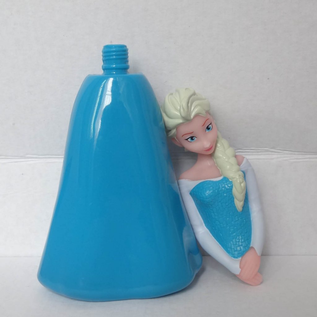 Frozen Elsa Character Empty Bottle
