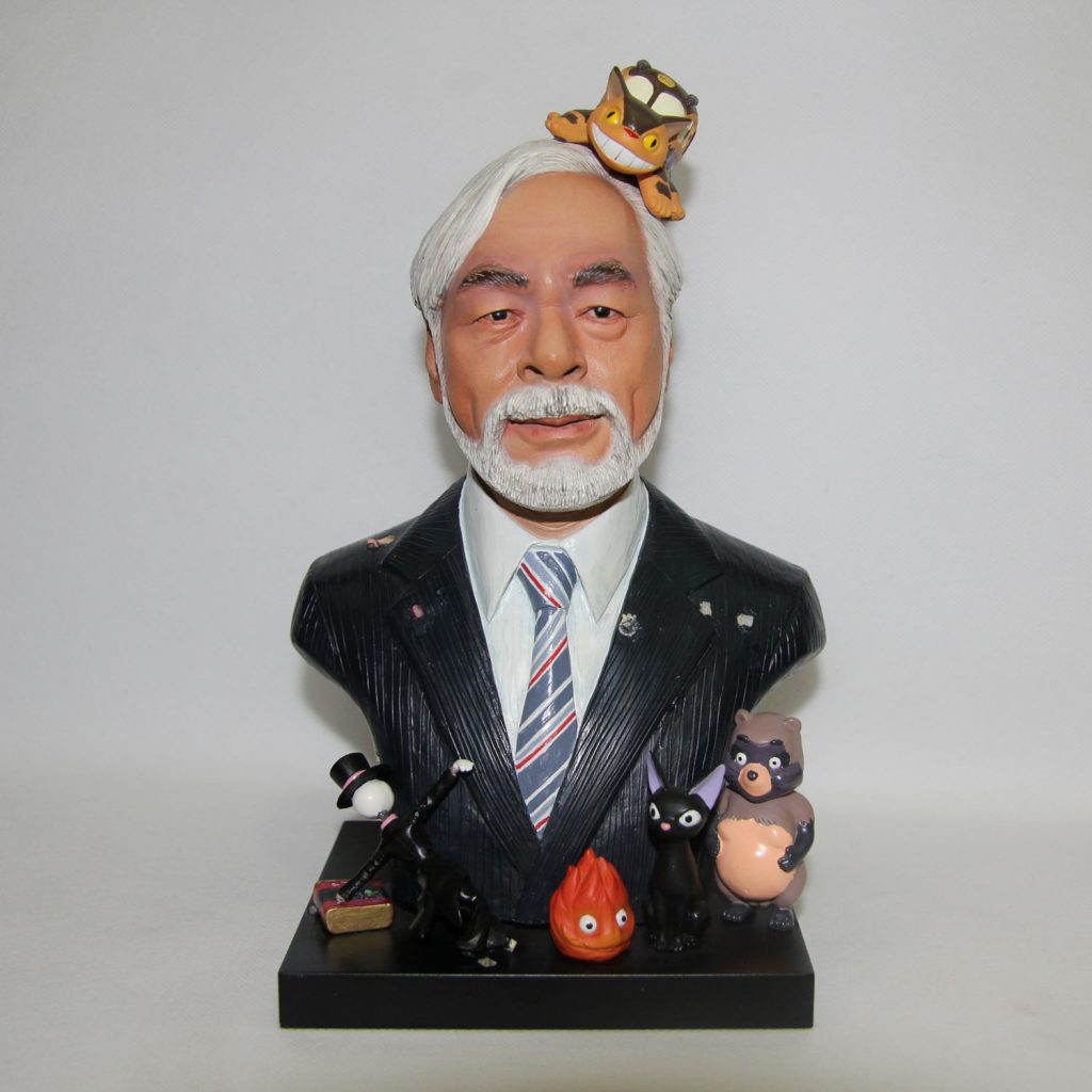Miyazaki Hayao Statue Bust