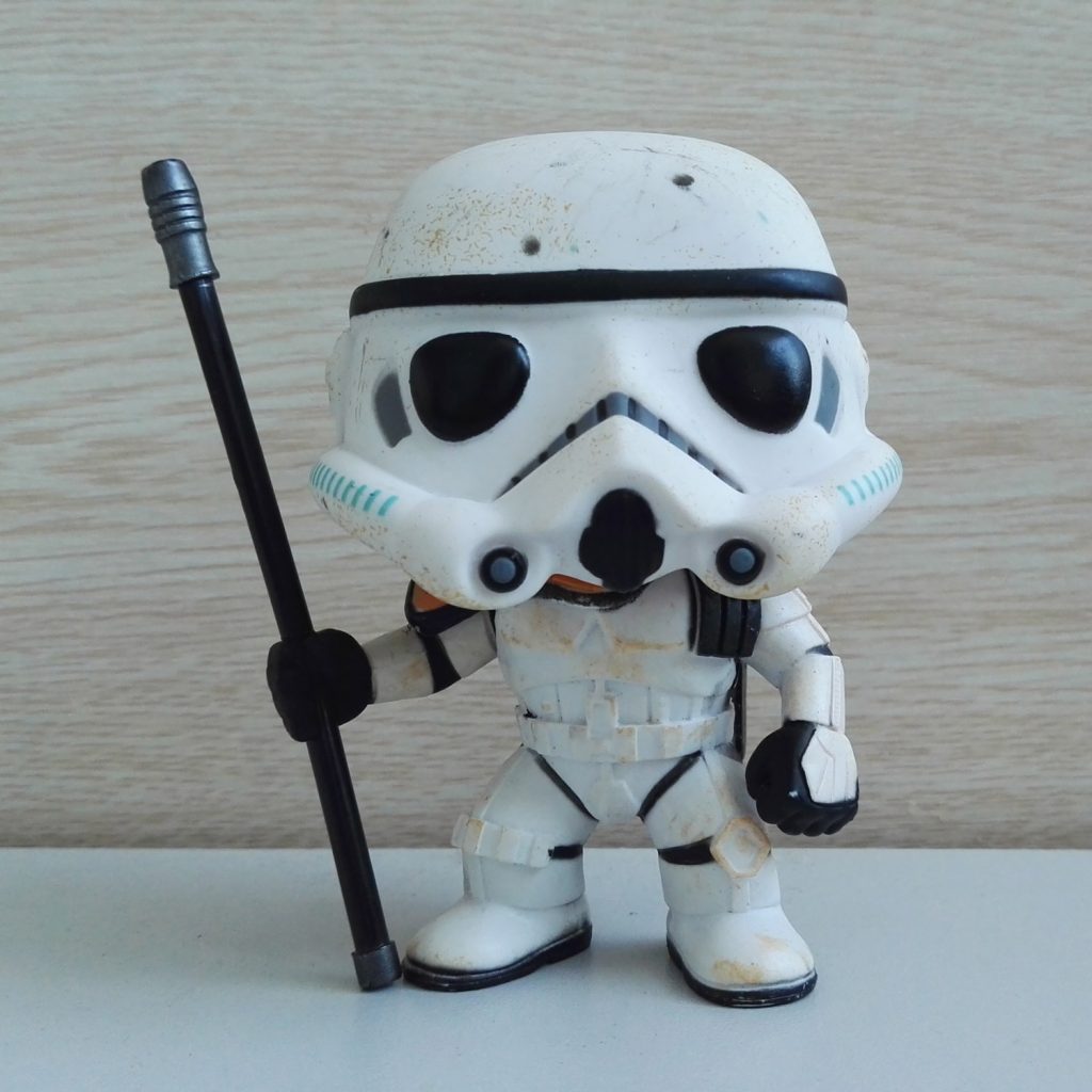 Storm Trooper with Spring Head