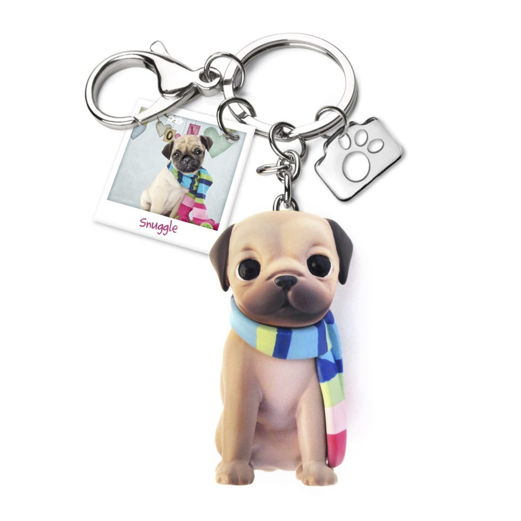 Puppy Character with Keyring