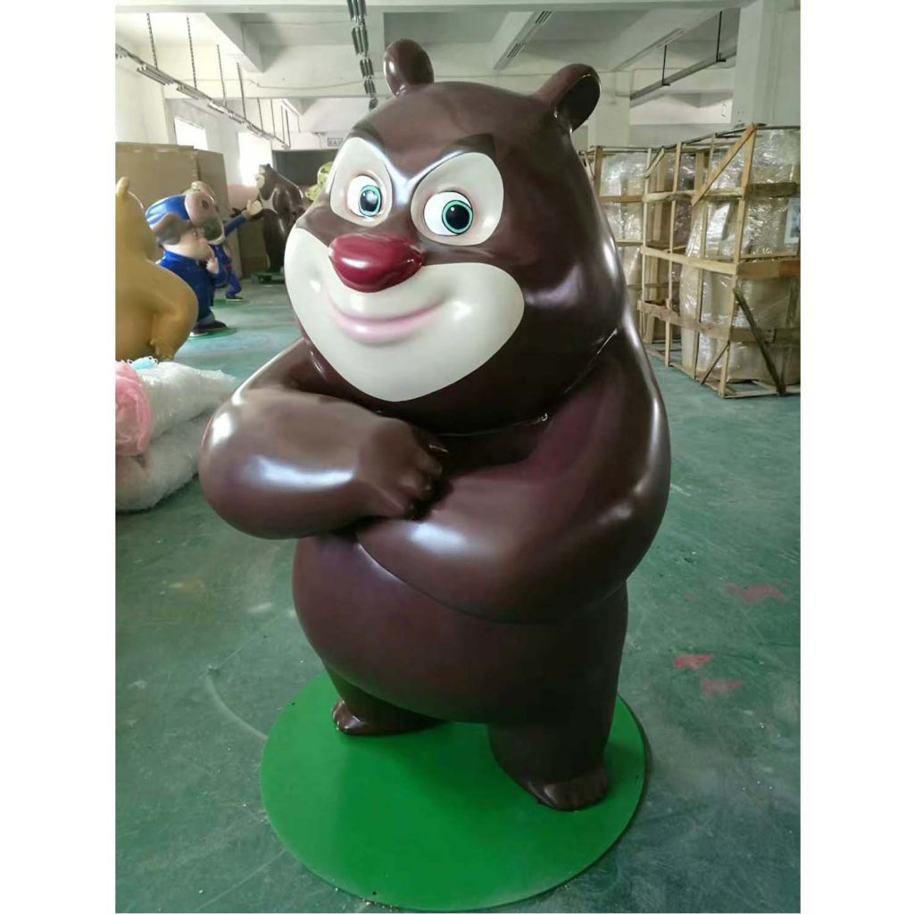 4ft Cartoon Bear Character